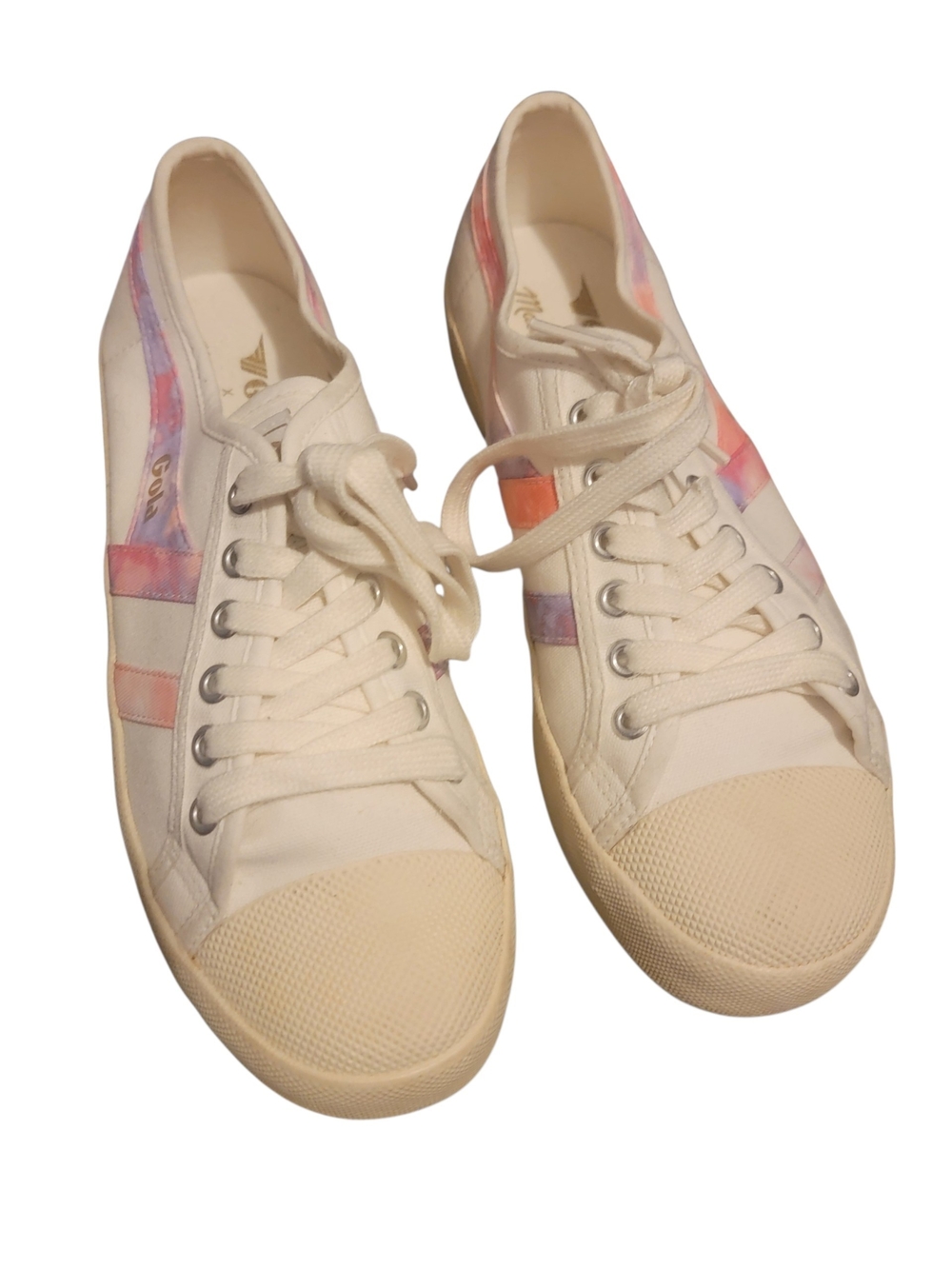 Cream Gola x Madewell Coaster Tie-Dye Canvas Size US 7